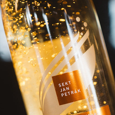 Sparkling Gold ✨ se šupinkami pravého zlata ✨ - brut